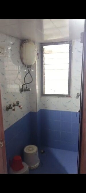 Bathroom in 1 BHK Apartment at Vasai Blossom, Vasai West – for Rent