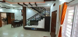 Staircase in 4 BHK Villa at Thaltej – for Sale