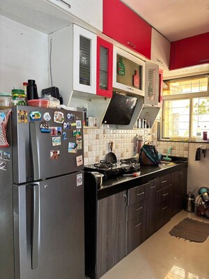Kitchen in 2 BHK Apartment at Bhojwani Samruddhi Park, Pimple Saudagar – for Rent
