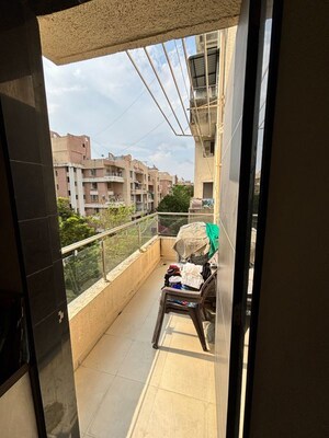 Balcony in 2 BHK Apartment at Bhojwani Samruddhi Park, Pimple Saudagar – for Rent