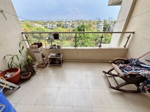 Balcony in 2 BHK Apartment at Bhojwani Samruddhi Park, Pimple Saudagar – for Rent
