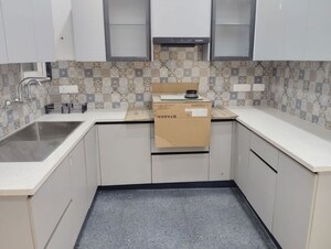 Kitchen in 3 BHK Builder Floor at Chittaranjan Park – for Rent