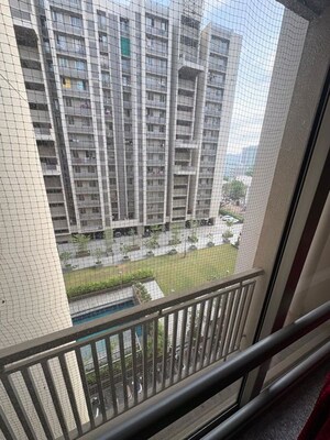 Balcony in 3 BHK Apartment at Goyal Orchid Valley, Shela – for Sale