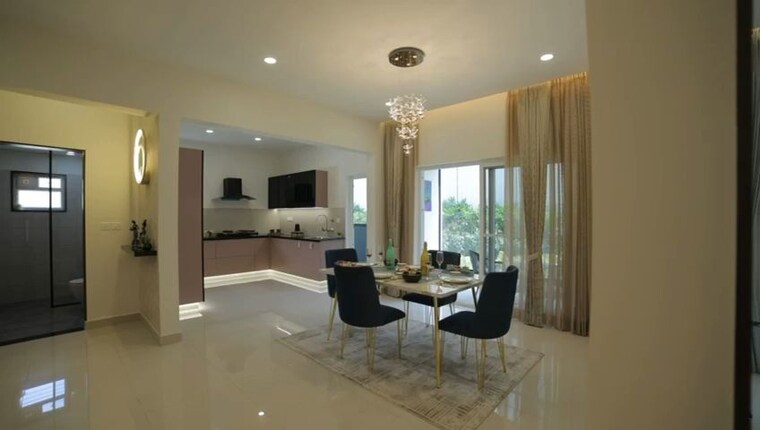 Living Room, brr-north-excellency 2 Bedroom 1259 Sq.Ft. Apartment In Thanisandra Bangalore 10692420
