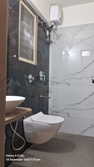 Bathroom in 2 BHK Apartment at Shilpriya Silicon Hofe, Tilak Nagar – for Rent