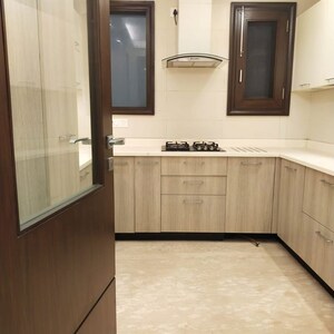Kitchen in 3 BHK Builder Floor at Nizamuddin East – for Rent