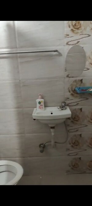 Bathroom in 2 BHK Apartment at Jayant Sapphire, Prabhadevi – for Rent