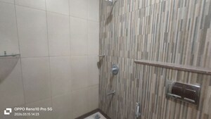 Bathroom in 3 BHK Apartment at Shapoorji Pallonji Vicinia, Powai – for Rent