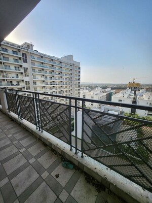 Balcony in 3 BHK Apartment at Central Park Flower Valley Aqua Front Towers, Sohna Sector 33 – for Rent