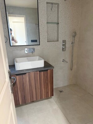 Bathroom in 3.5 BHK Apartment at M3M Merlin, Sector 67 – for Rent