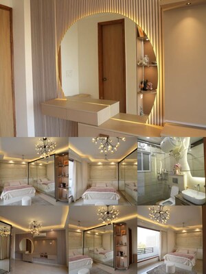 Living Room in 3.5 BHK Apartment at Conscient Hines Elevate, Sector 59 – for Rent