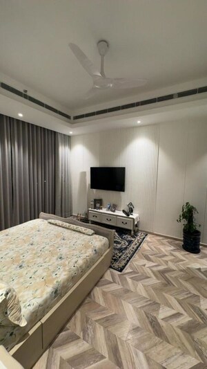 Bedroom in 3.5 BHK Apartment at Mahindra Luminare, Sector 59 – for Rent