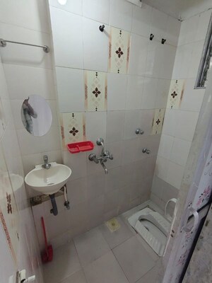 Bathroom in 2 BHK Apartment at Prabhadevi – for Rent