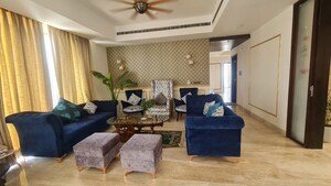 Living Room in 3.5 BHK Apartment at M3M Latitude, Sector 65 – for Rent
