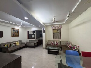 Living Room in 2 BHK Apartment at Parimal Heights, Juhu – for Rent
