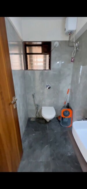 Bathroom in 3 BHK Apartment at Shree Darshan, Azad Nagar – for Rent