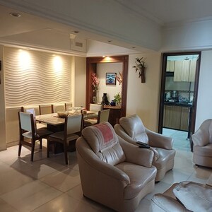 Dining area in 3 BHK Apartment at Silver Beach Apartment, Dadar West – for Sale
