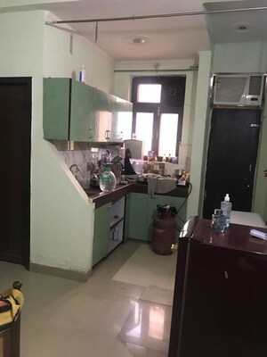 Kitchen in 1 RK Independent House at South City 2 – for Rent