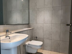 Bathroom in 3 BHK Apartment at Marvel Zephyr, Kharadi – for Rent