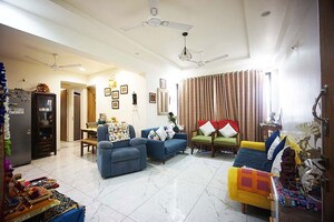 Living Room in 3 BHK Apartment at Navrangpura – for Sale