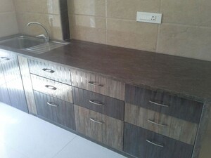 Kitchen in 3 BHK Apartment at Spring Queen Apartment, Santacruz East – for Rent