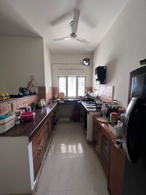 Kitchen in 3 BHK Builder Floor at Ansal Sushant Lok I, Sector 43 – for Rent