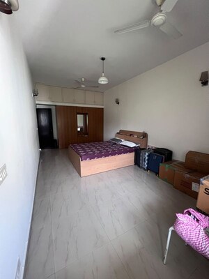 Bedroom in 3 BHK Builder Floor at Ansal Sushant Lok I, Sector 43 – for Rent