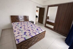 Bedroom in 3 BHK Apartment at Duville Riverdale Residences, Kharadi – for Rent