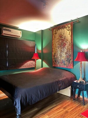 Bedroom in 1 BHK Apartment at Anand Park Koregaon, Koregaon Park – for Rent