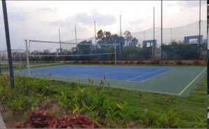 Building Lobby in 3 BHK Apartment at SLV Central Park, Whitefield – for Rent