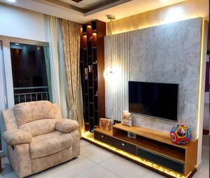 Living Room in 3 BHK Apartment at SLV Central Park, Whitefield – for Rent