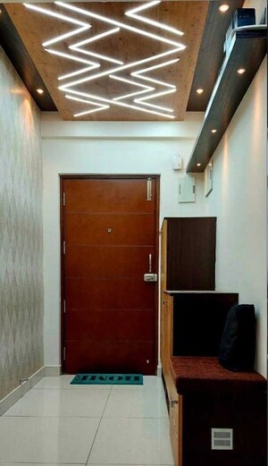 Bathroom in 3 BHK Apartment at SLV Central Park, Whitefield – for Rent