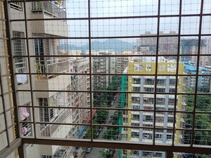 Balcony in 2 BHK Apartment at Aristone Vasudev Paradise, Mira Road – for Rent
