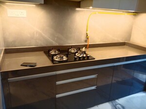 Kitchen in 2 BHK Apartment at Aristone Vasudev Paradise, Mira Road – for Rent