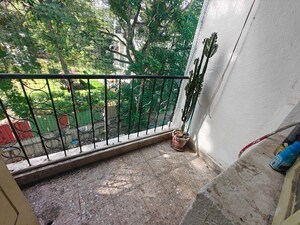 Balcony in 2 BHK Apartment at Cunningham Apartments, Vasanth Nagar – for Rent