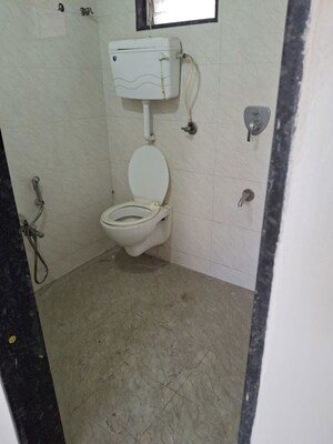 Bathroom in 1 BHK Apartment at Mahape – for Rent