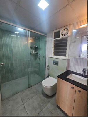 Bathroom in 2 BHK Apartment at Sumadhura Shikharam Bangalore, Whitefield – for Rent