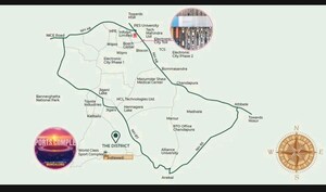  Plot – Map Location View at Jigani - for Sale