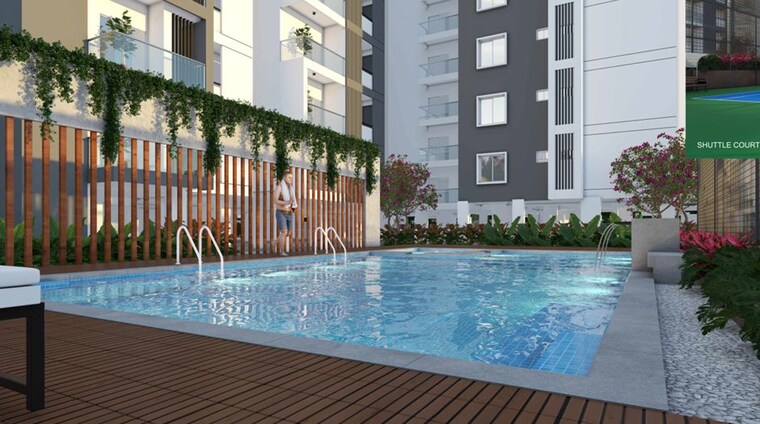 Swimming Pool, platinum-lifestyle 2 Bedroom 1225 Sq.Ft. Apartment In Jp Nagar Bangalore 10692728