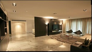 Living Room in 4 BHK Apartment at Waterfront Condominiums, Kalyani Nagar – for Rent