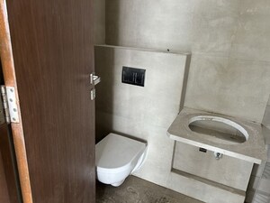 Bathroom in 3 BHK Apartment at Hubtown Seasons, Chembur – for Rent