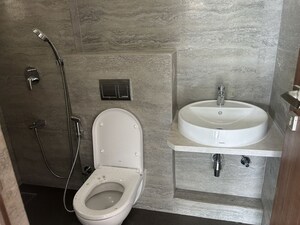 Bathroom in 3 BHK Apartment at Hubtown Seasons, Chembur – for Rent