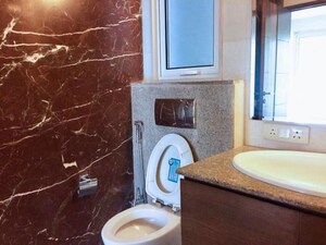 Bathroom in 3 BHK Builder Floor at Anand Niketan – for Rent