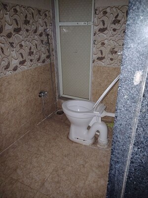 Bathroom in 1 BHK Apartment at MIT Payal Pride, Ghansoli – for Rent