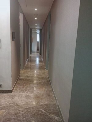 Building Lobby in 4 BHK Apartment at Lodha Trump Tower, Worli – for Rent
