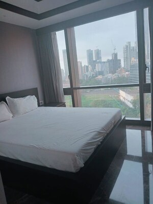 Bedroom in 4 BHK Apartment at Lodha Trump Tower, Worli – for Rent