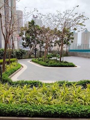 Balcony in 4 BHK Apartment at Lodha Trump Tower, Worli – for Rent