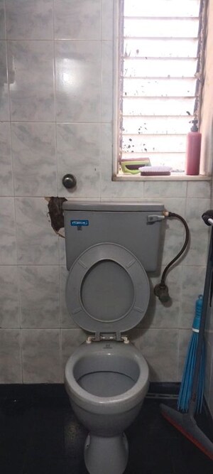 Bathroom in 2 BHK Builder Floor at Malad West – for Rent