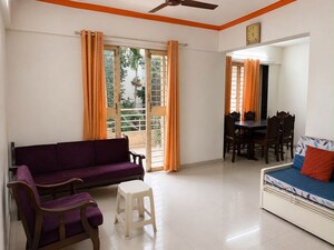 Living Room in 3 BHK Apartment at Sukhwani Elmwood, Pimple Saudagar – for Rent