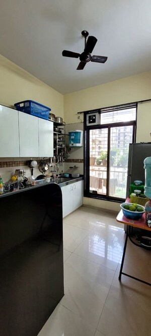 Living Room in 2 BHK Apartment at Krishna Residency Ghansoli, Ghansoli – for Rent